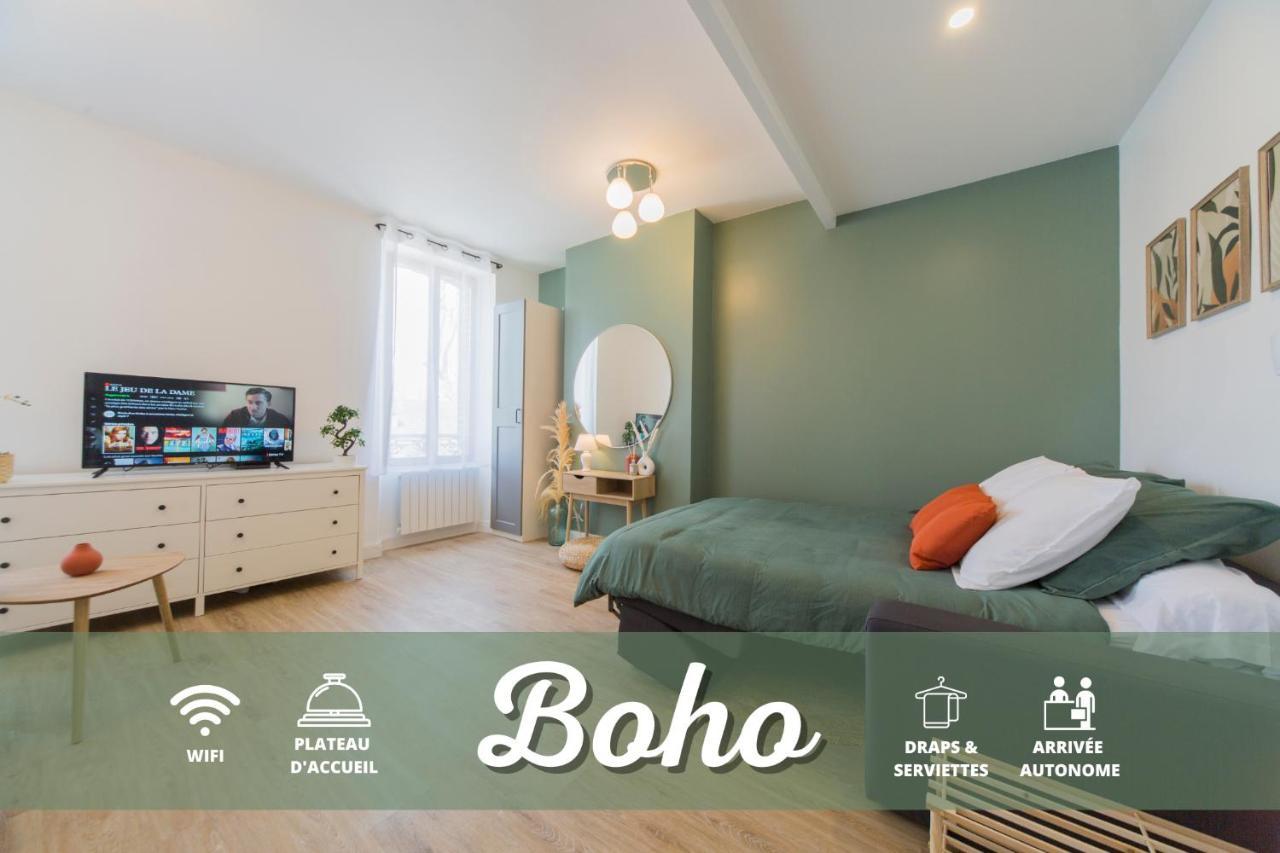 Best Keys - Boho Centre Ville Sens - Wifi Dış mekan fotoğraf